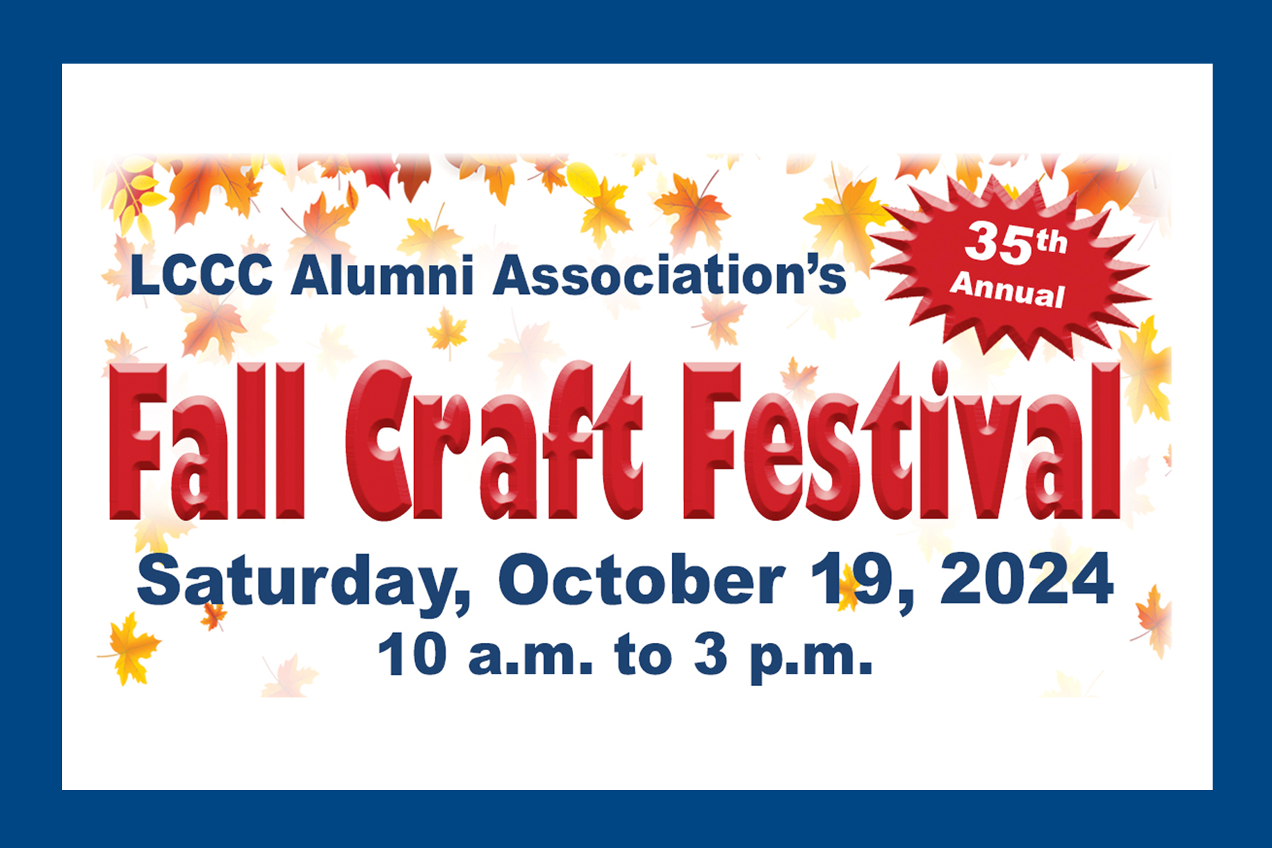 Call for vendors for LCCC's 35th annual Craft Festival