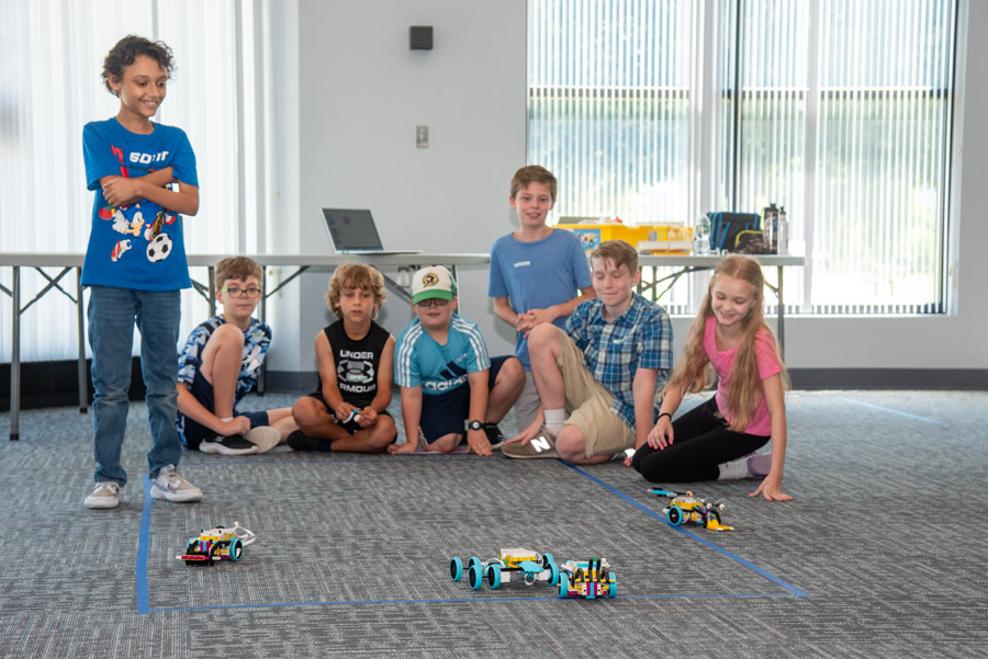 Students learn STEM skills at Lego Camp