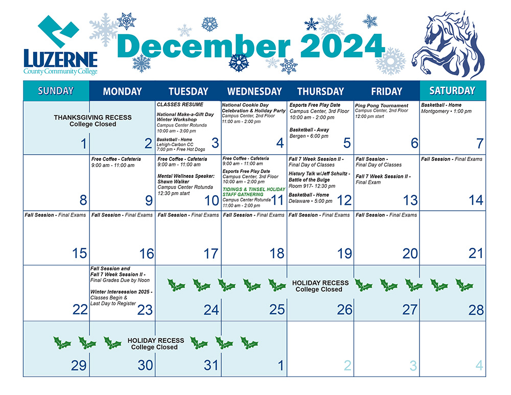 December 2024 Calendar