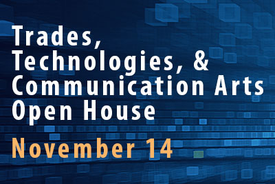 November 14, 2024 5:30 pm to 7:30 pm, LCCC Technology Center (building 12) and Trades Center (Building 2)

Come explore our cutting-edge technology and trades programs at our upcoming open house!

Discover a world of opportunities in fields like advanced manufacturing, welding, cyber security, digital marketing, HVAC, and more. Meet our passionate instructors, tour our state-of-the-art facilities and see demonstrations by faculty and students. Whether you're a high school student, a career changer, or looking to upskill, there's something for everyone!